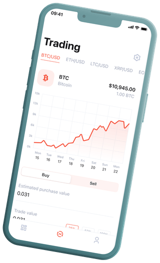 Interface de la plateforme de trading automatisé de cryptomonnaies Croisée Valésance